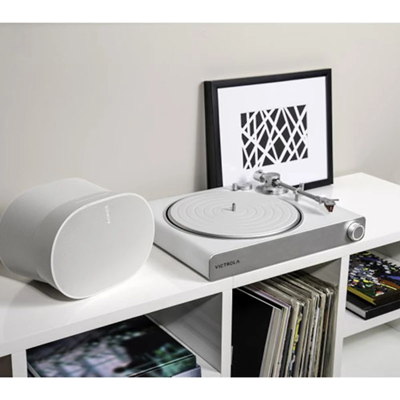 Victrola Stream Pearl VPT-3000-WSL Belt Drive Bluetooth Turntable