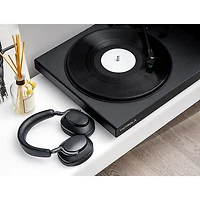 Tourne-disque Victrola Onyx VPT-1500-BLK Bluetooth haute résolution à courroie d'entraînement