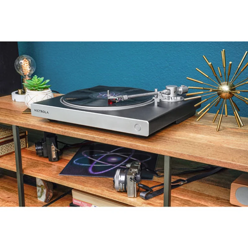 Victrola Hi-Res Carbon VPT-2500-BSL Belt Drive Bluetooth Turntable