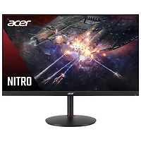 Moniteur de jeu FreeSync DELO IPS WQHD 270 Hz de 27 po d'Acer avec temps de réponse 0,5 ms gris à gris (XV270U) - Noir