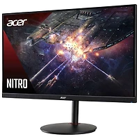 Moniteur de jeu FreeSync DELO IPS WQHD 270 Hz de 27 po d'Acer avec temps de réponse 0,5 ms gris à gris (XV270U) - Noir