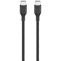 Best Buy Essentials Braided 1.2m (3.9 ft.) USB-C Cable (BE-MCA4CCB-C) - Black - Only at Best Buy