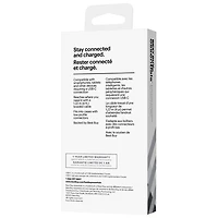 Best Buy Essentials Braided 1.2m (3.9 ft.) USB-C Cable (BE-MCA4CCB-C) - Black - Only at Best Buy