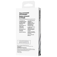 Best Buy Essentials 1.2m (3.9 ft.) Braided USB-C to USB-A Cable (BE-MCA4CAB-C) - Black - Only at Best Buy