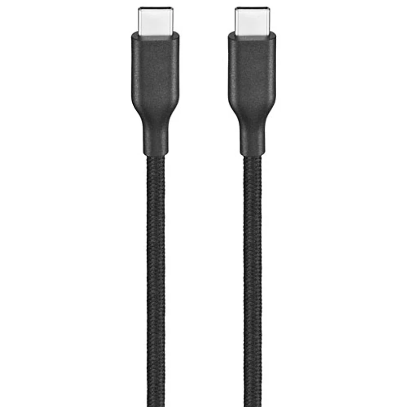 Câble tissé USB-C à USB-C de 3 m (10 pi) de Best Buy Essentials - Exclusivité Best Buy