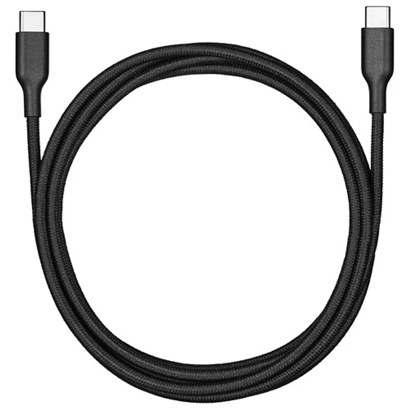 Câble tissé USB-C à USB-C de 3 m (10 pi) de Best Buy Essentials - Exclusivité Best Buy