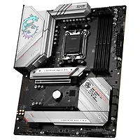 MSI MPG B650 Edge WIFI ATX AM5 Motherboard for AMD Ryzen 9000/8000/7000 Series CPUs - White