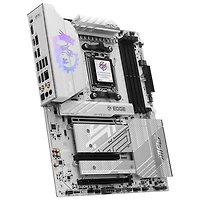MSI MPG B850 Edge TI WIFI ATX AM5 Motherboard for AMD Ryzen 9000/8000/7000 Series CPUs - White