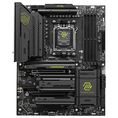 MSI MPG X870 Tomahawk WIFI ATX AM5 Motherboard for AMD Ryzen 9000/8000/7000 Series CPUs