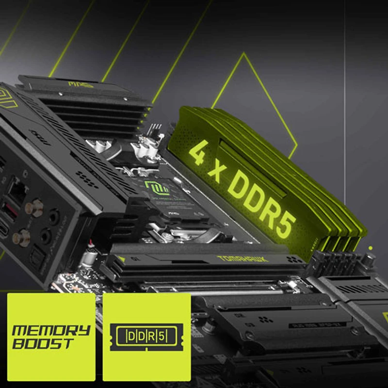 Carte mère MPG X870 Tomahawk WIFI ATX AM5 de MSI pour processeurs Ryzen 9000/8000/7000 d'AMD