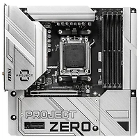MSI B650M Project Zero Micro-ATX AM5 Motherboard for AMD Ryzen 9000/8000/7000 Series CPUs