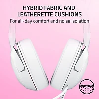 Razer Kraken Kitty Edition V2 Gaming Headset with Microphone - White