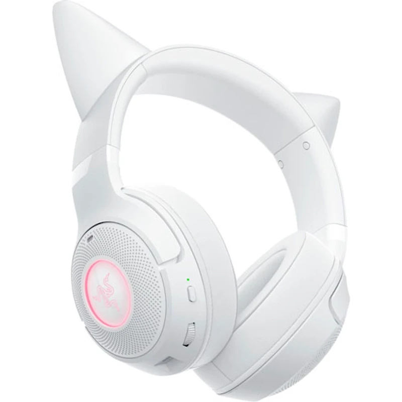 Razer Kraken Kitty Edition V2 Wireless Gaming Headset with Microphone - White