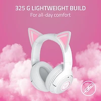 Razer Kraken Kitty Edition V2 Wireless Gaming Headset with Microphone - White