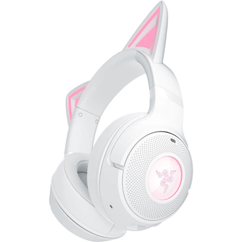 Razer Kraken Kitty Edition V2 Wireless Gaming Headset with Microphone - White