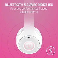 Razer Kraken Kitty Edition V2 Wireless Gaming Headset with Microphone - White
