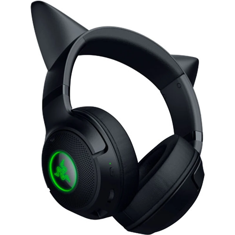 Razer Kraken Kitty Edition V2 Wireless Gaming Headset with Microphone - Black