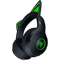 Casque de jeu sans fil Kraken Kitty Edition V2 avec microphone de Razer - Noir