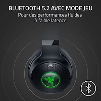 Razer Kraken Kitty Edition V2 Wireless Gaming Headset with Microphone - Black