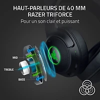 Razer Kraken Kitty Edition V2 Wireless Gaming Headset with Microphone - Black