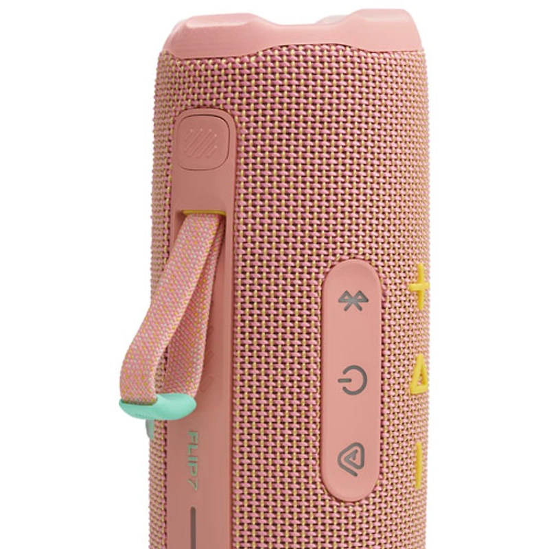Haut-parleur sans fil Bluetooth étanche Flip 7 de JBL - Rose