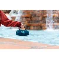 Haut-parleur sans fil Bluetooth étanche Charge 6 de JBL - Bleu