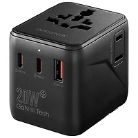 Adaptateur de voyage tout-en-un de 20 W d'Insignia - Exclusivité de Best Buy