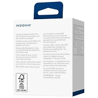 Adaptateur de voyage tout-en-un de 45 W d'Insignia - Exclusivité de Best Buy