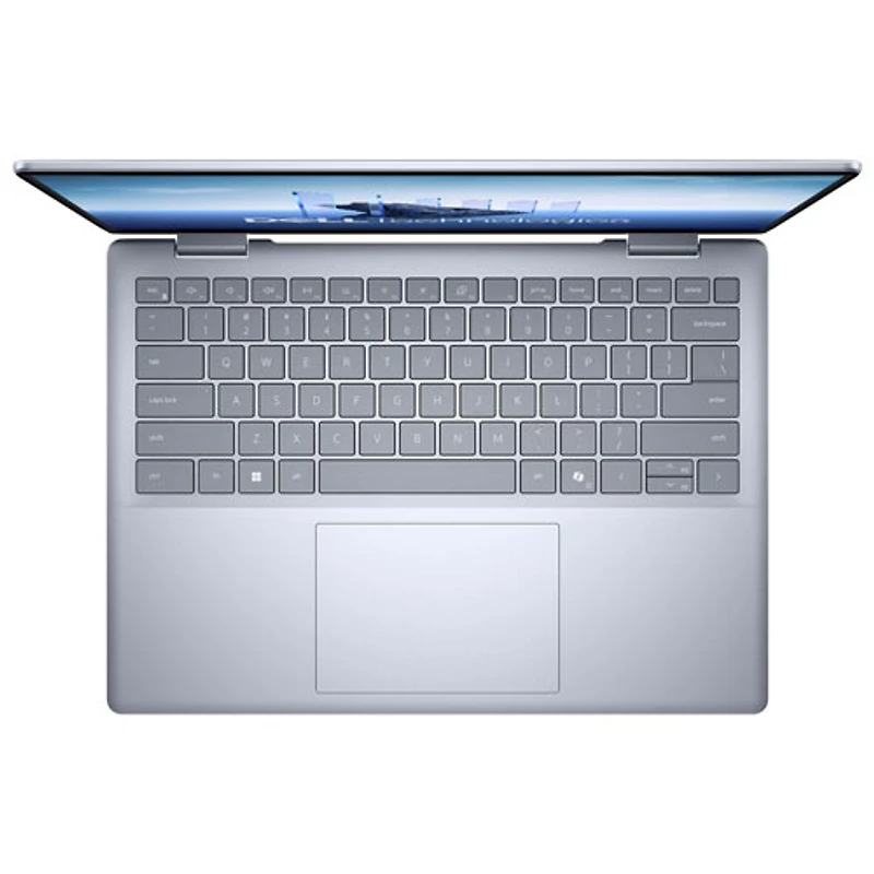 Portable 2-en-1 à écran tactile de 14 po Copilot+ PC Plus de Dell - Bleu glacier (Core Ultra 5 - 226V d'Intel/RAM 16 Go/SSD 512 Go)