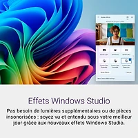 Portable 2-en-1 à écran tactile de 14 po Copilot+ PC Plus de Dell - Bleu glacier (Core Ultra 5 - 226V d'Intel/RAM 16 Go/SSD 512 Go)