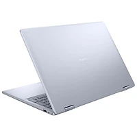 Portable 2-en-1 à écran tactile de 16 po Plus de Dell - Bleu glacier (Core Ultra 5 - 226V d'Intel/RAM 16 Go/SSD 512 Go)