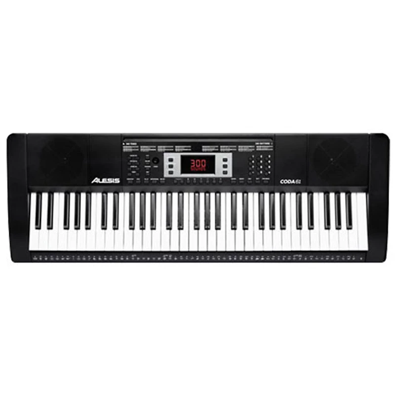 Clavier électrique à 61 touches Coda MK4 d'Alesis avec support et banc - Noir - Exclusivité Best Buy