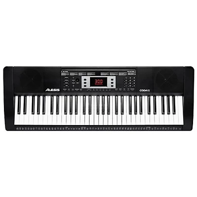Clavier électrique à 61 touches Coda MK4 d'Alesis avec support et banc - Noir - Exclusivité Best Buy