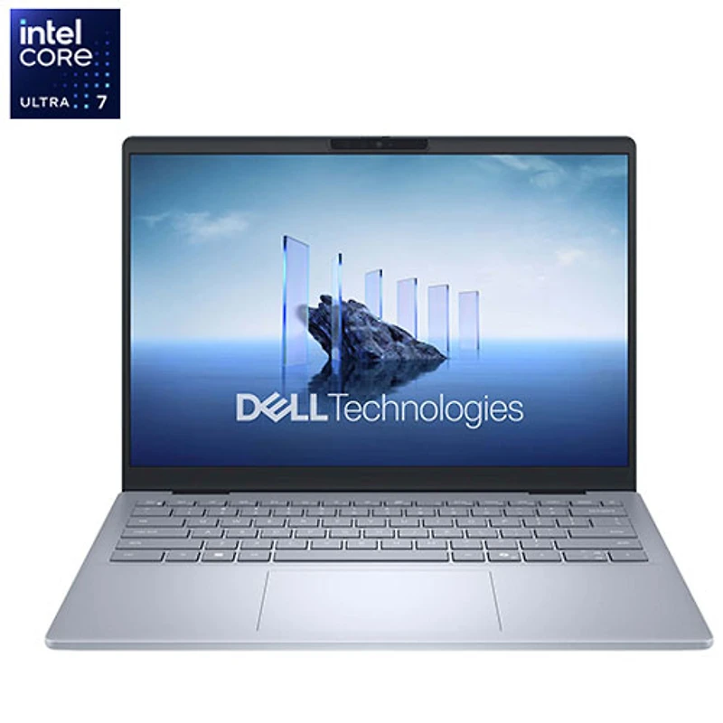 Portable Copilot+ PC Plus de 14 po de Dell - Bleu glacier (Core Ultra