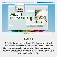 Portable Copilot+ PC Plus de 14 po de Dell - Bleu glacier (Core Ultra 9 - 288V d'Intel/RAM 32 Go/SSD 1 To)