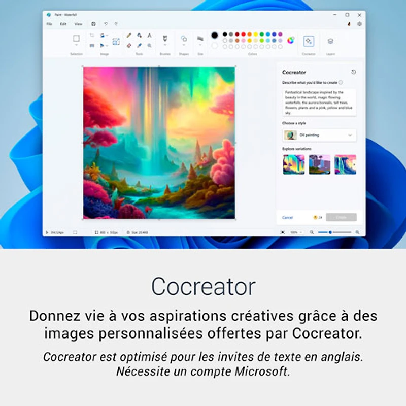 Portable Copilot+ PC Plus de 14 po de Dell - Bleu glacier (Core Ultra 9 - 288V d'Intel/RAM 32 Go/SSD 1 To)