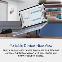 Portable de 14 po Inspiron de Dell - Bleu glacier (Core 7-150U d'Intel/RAM 16 Go/SSD 1 To)