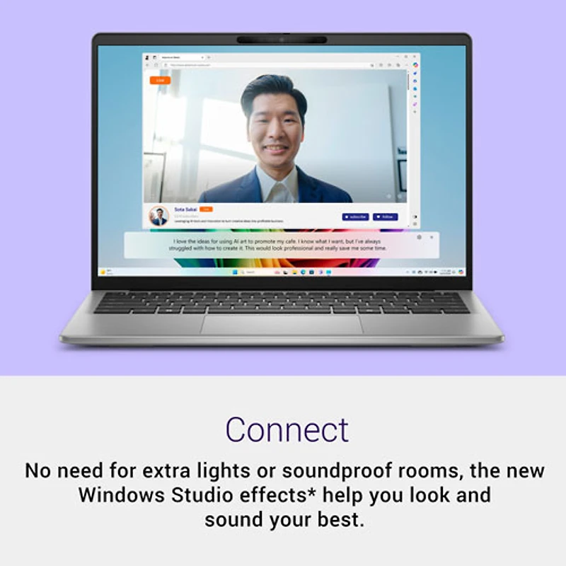 Dell Inspiron 14" Copilot+ PC Laptop - Titan Grey (Qualcomm Snapdragon/16GB RAM/512GB SSD/Windows 11)