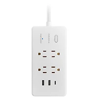 Parasurtenseur à 4 prises avec 2 ports USB et 1 port USB-C d'Insignia - Exclusivité Best Buy