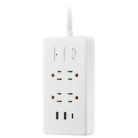 Parasurtenseur à 4 prises avec 2 ports USB et 1 port USB-C d'Insignia - Exclusivité Best Buy
