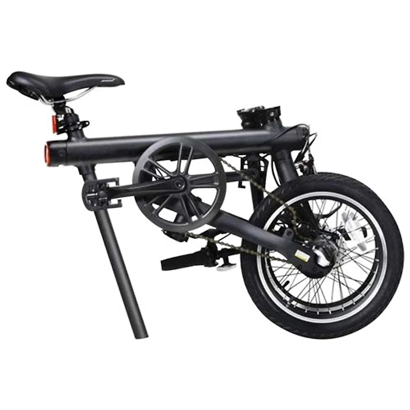 Vélo de ville électrique repliable Xiaomi Mi (moteur de 250 W/jusqu'à 45 km d'autonomie/vitesse maximale de 25 km/h) - Noir