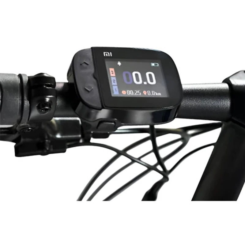 Vélo de ville électrique repliable Xiaomi Mi (moteur de 250 W/jusqu'à 45 km d'autonomie/vitesse maximale de 25 km/h) - Noir