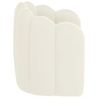 Inspire Fabric Accent Chair - Ivory