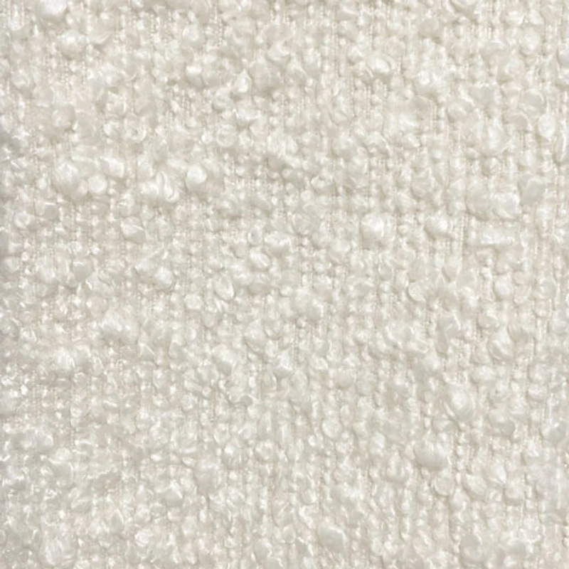 Inspire Contemporary Boucle Fabric Accent Chair - Ivory