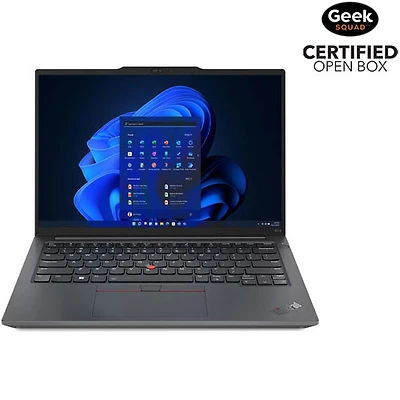 Open Box - Lenovo ThinkPad E14 Gen 5 14" Business Laptop (Intel Core i5 1335U/256GB SSD/16GB RAM) - En