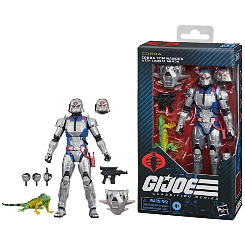 Hasbro G.I. Joe Classified Series - Cobra Commander with Combat Armor Action Figure