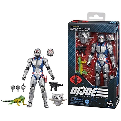 Hasbro G.I. Joe Classified Series - Cobra Commander with Combat Armor Action Figure