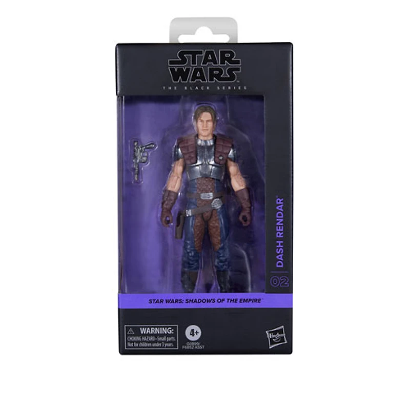 Star Wars The Black Series de Hasbro - Figurine d'action Dash Rendar