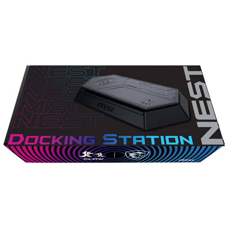 Console de jeu à écran tactile de 8 po Claw AI + A2VM de MSI - Sable (Core Ultra 7-258V d'Intel/RAM 32 Go/SSD 1 To/Windows 11)