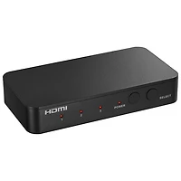 Commutateur HDMI 4K à 3 ports d'Insignia - Noir - Exclusivité Best Buy